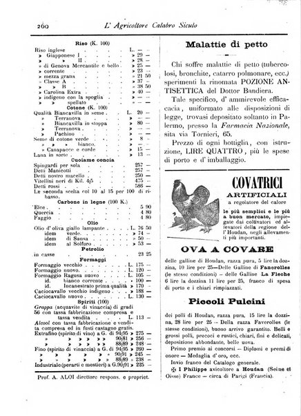 L'agricoltore calabro siculo giornale di agricoltura pratica