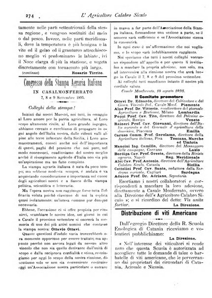 L'agricoltore calabro siculo giornale di agricoltura pratica