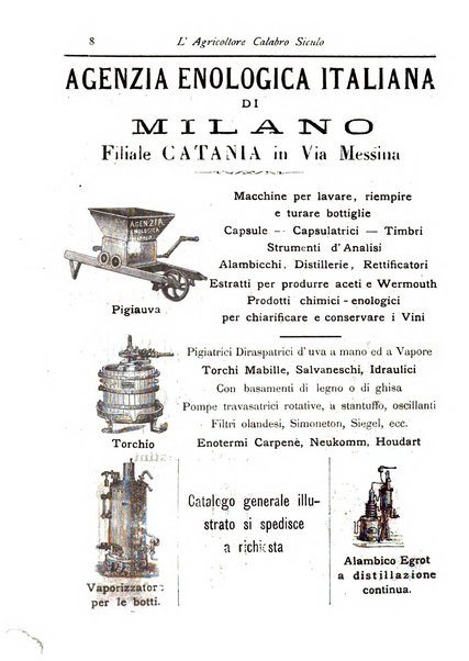 L'agricoltore calabro siculo giornale di agricoltura pratica