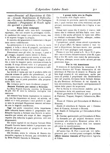 L'agricoltore calabro siculo giornale di agricoltura pratica