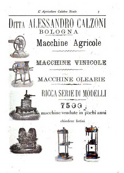 L'agricoltore calabro siculo giornale di agricoltura pratica