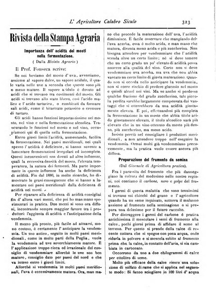 L'agricoltore calabro siculo giornale di agricoltura pratica