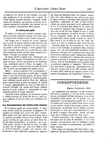 L'agricoltore calabro siculo giornale di agricoltura pratica