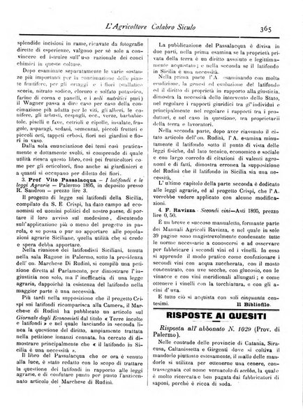 L'agricoltore calabro siculo giornale di agricoltura pratica