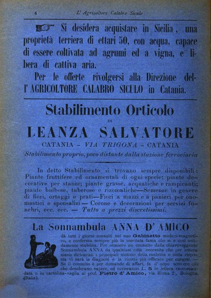 L'agricoltore calabro siculo giornale di agricoltura pratica