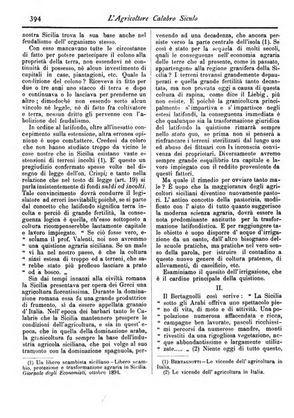 L'agricoltore calabro siculo giornale di agricoltura pratica