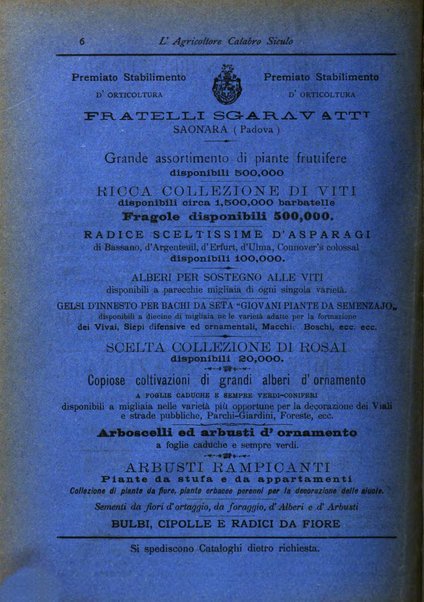 L'agricoltore calabro siculo giornale di agricoltura pratica