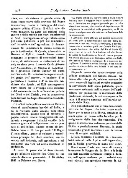 L'agricoltore calabro siculo giornale di agricoltura pratica