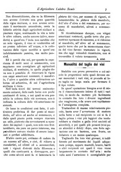 L'agricoltore calabro siculo giornale di agricoltura pratica