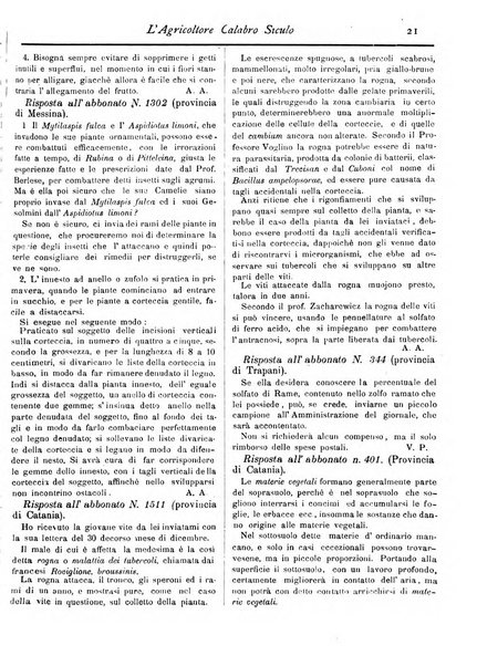 L'agricoltore calabro siculo giornale di agricoltura pratica