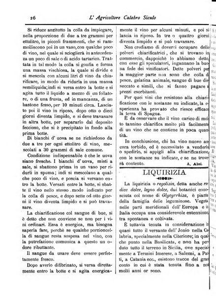 L'agricoltore calabro siculo giornale di agricoltura pratica