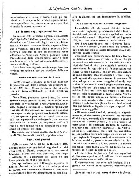 L'agricoltore calabro siculo giornale di agricoltura pratica