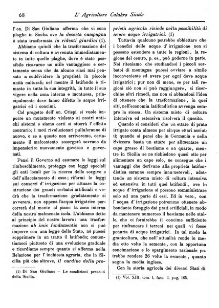 L'agricoltore calabro siculo giornale di agricoltura pratica