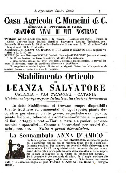 L'agricoltore calabro siculo giornale di agricoltura pratica