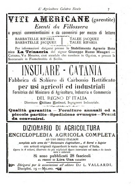 L'agricoltore calabro siculo giornale di agricoltura pratica