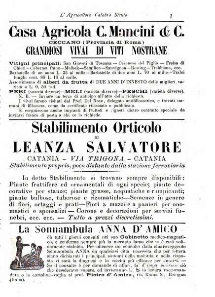 L'agricoltore calabro siculo giornale di agricoltura pratica