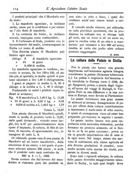 L'agricoltore calabro siculo giornale di agricoltura pratica