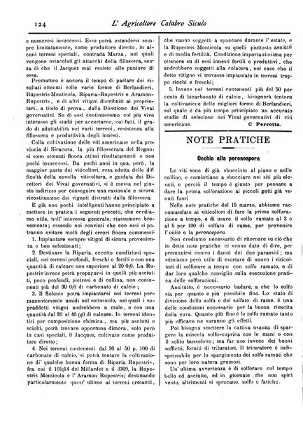 L'agricoltore calabro siculo giornale di agricoltura pratica