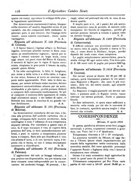 L'agricoltore calabro siculo giornale di agricoltura pratica