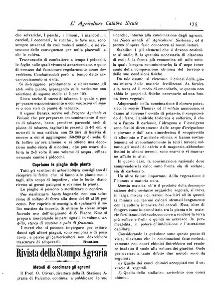 L'agricoltore calabro siculo giornale di agricoltura pratica