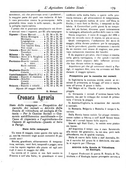 L'agricoltore calabro siculo giornale di agricoltura pratica