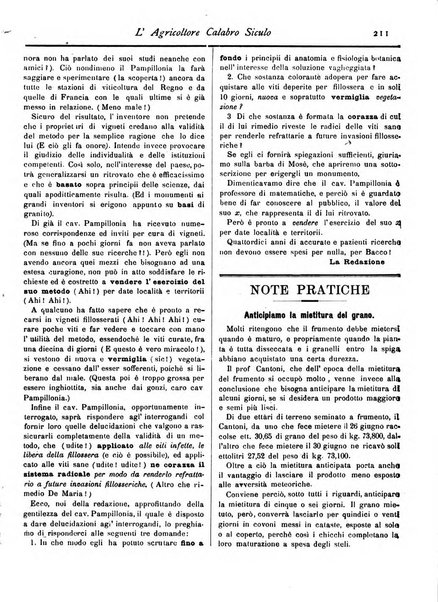 L'agricoltore calabro siculo giornale di agricoltura pratica