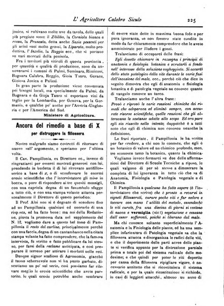 L'agricoltore calabro siculo giornale di agricoltura pratica