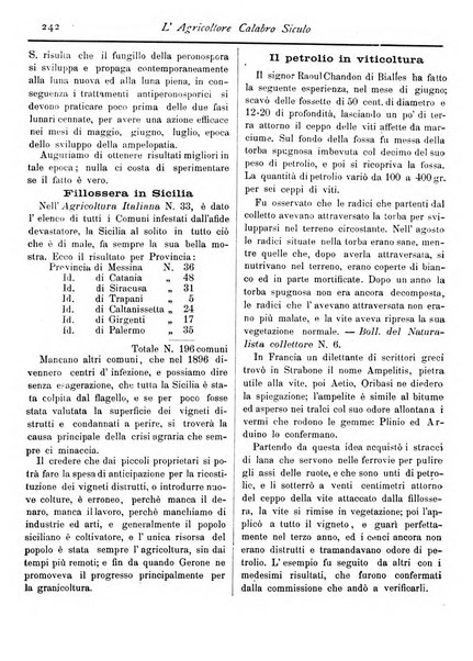 L'agricoltore calabro siculo giornale di agricoltura pratica