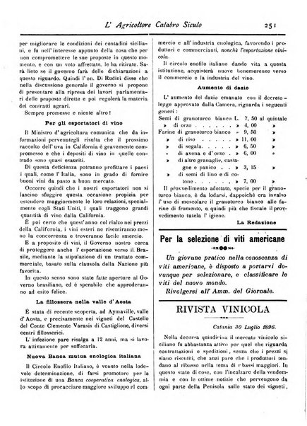 L'agricoltore calabro siculo giornale di agricoltura pratica