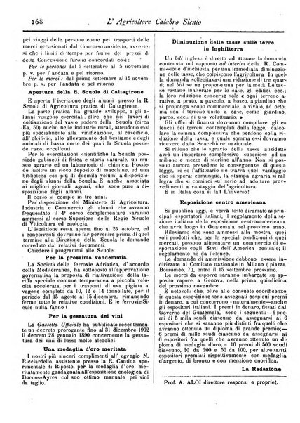 L'agricoltore calabro siculo giornale di agricoltura pratica