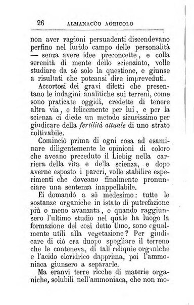 Almanacco di chimica agricola