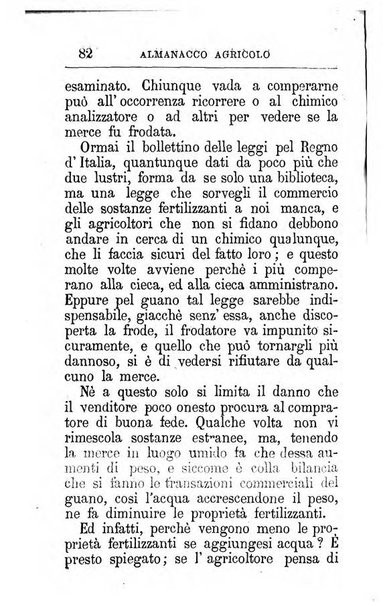 Almanacco di chimica agricola