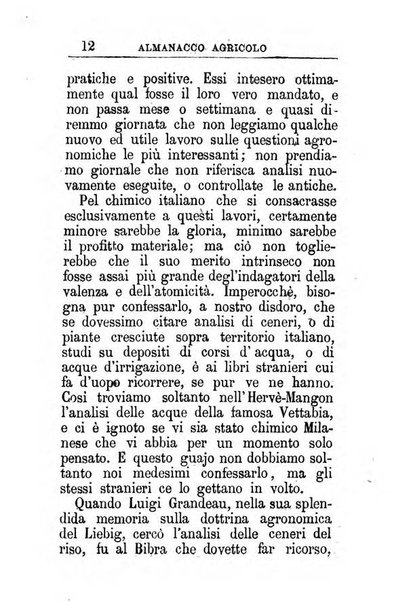 Almanacco di chimica agricola