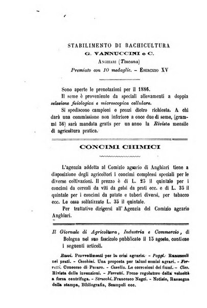 L'amico del contadino letture periodiche per i compagnoli