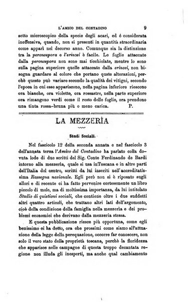 L'amico del contadino letture periodiche per i compagnoli