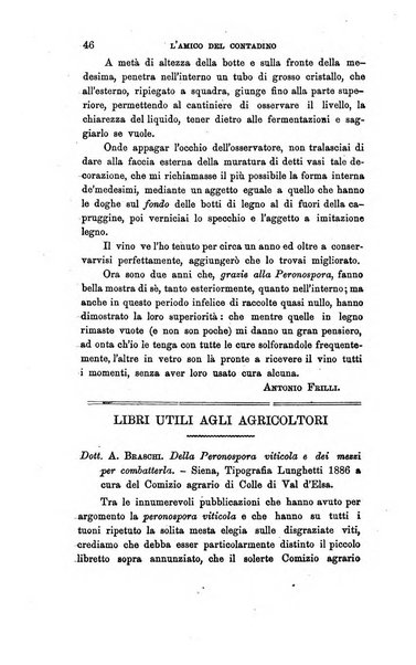 L'amico del contadino letture periodiche per i compagnoli