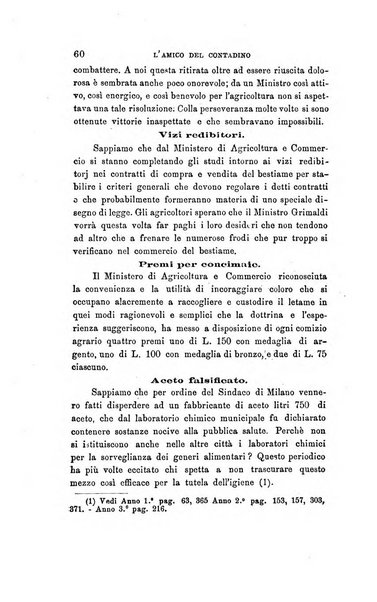 L'amico del contadino letture periodiche per i compagnoli