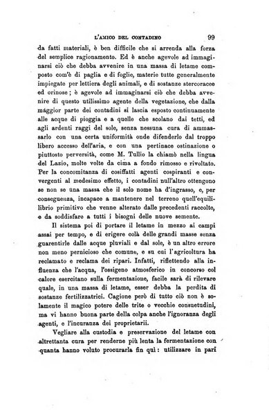 L'amico del contadino letture periodiche per i compagnoli