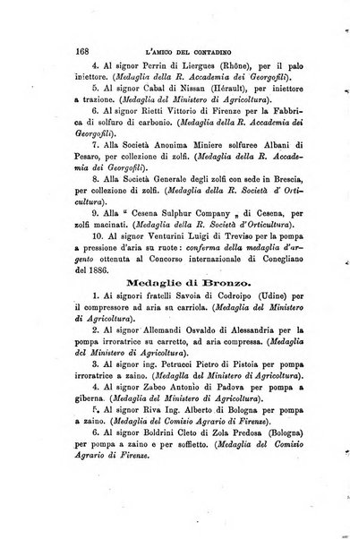 L'amico del contadino letture periodiche per i compagnoli