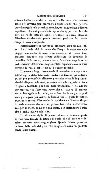 L'amico del contadino letture periodiche per i compagnoli