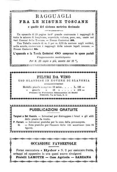 L'amico del contadino letture periodiche per i compagnoli