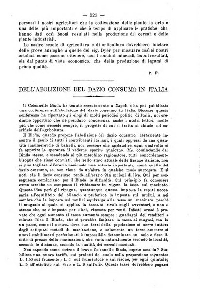 L'amico del contadino letture periodiche per i compagnoli