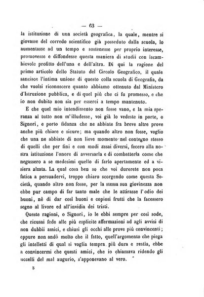 Pubblicazioni del Circolo geografico italiano