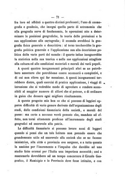 Pubblicazioni del Circolo geografico italiano