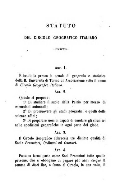 Pubblicazioni del Circolo geografico italiano