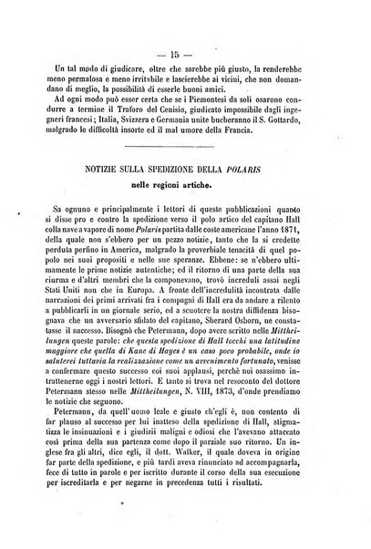 Pubblicazioni del Circolo geografico italiano