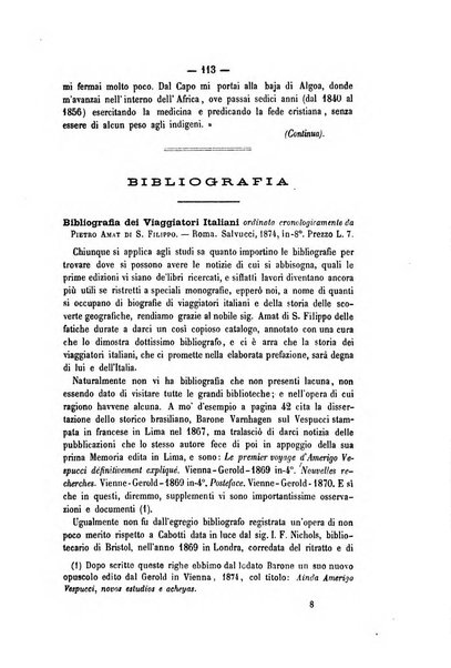 Pubblicazioni del Circolo geografico italiano