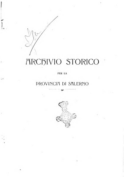 Archivio storico per la provincia di Salerno