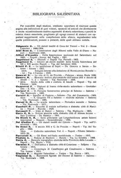 Archivio storico per la provincia di Salerno