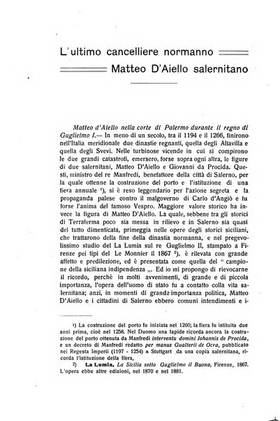 Archivio storico per la provincia di Salerno